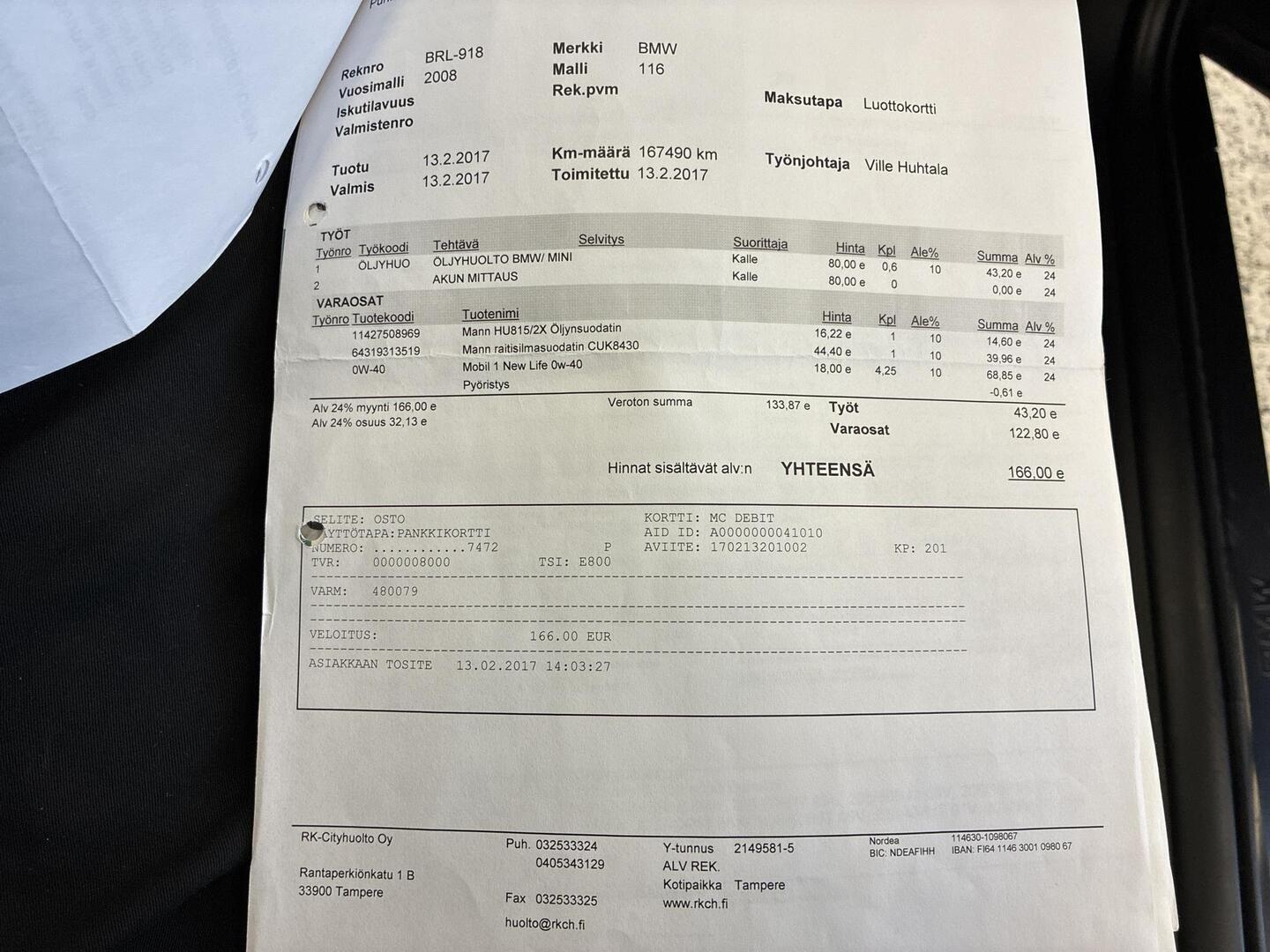 BMW 116 2008