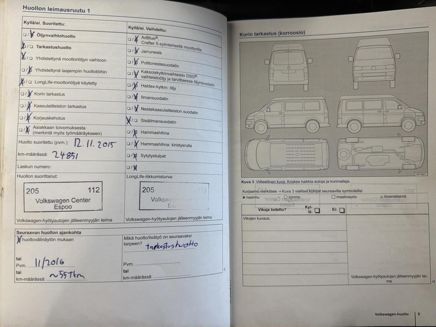VOLKSWAGEN Transporter 2013