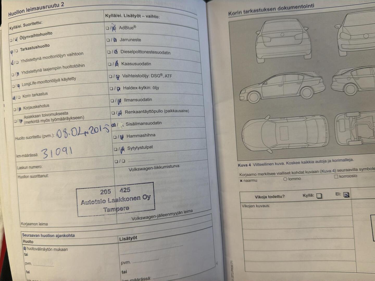 VOLKSWAGEN Passat 2014