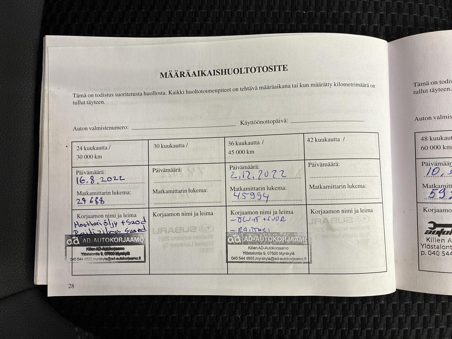 SUBARU FORESTER 2021