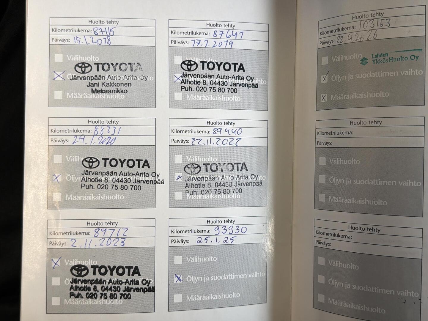 TOYOTA Auris 2007
