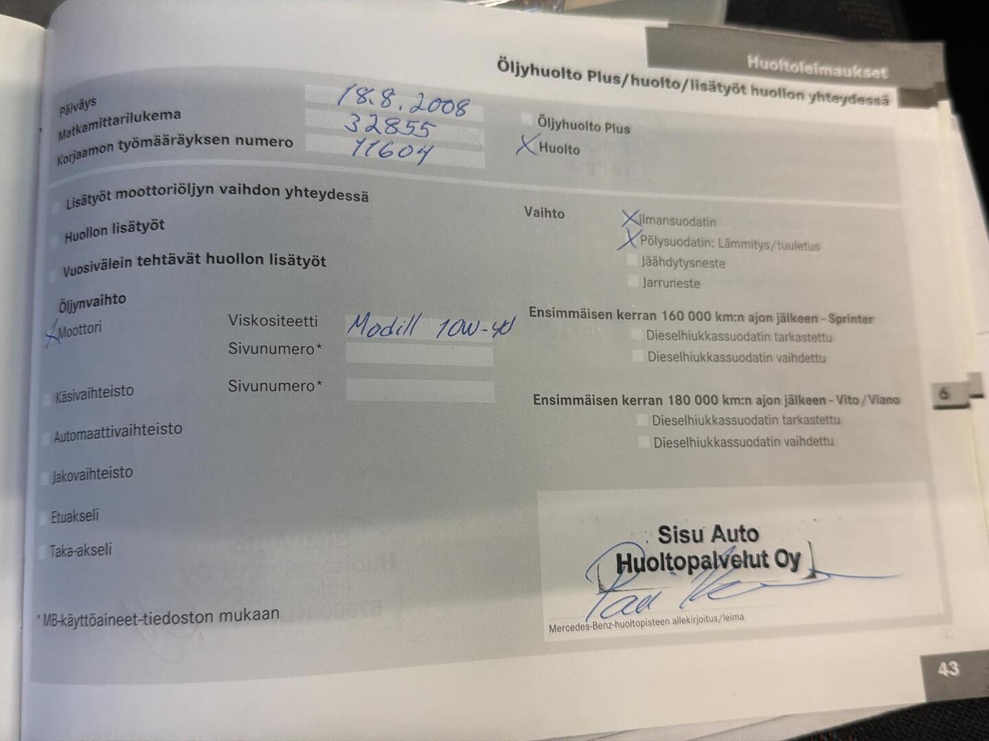 MERCEDES-BENZ Vito 2007