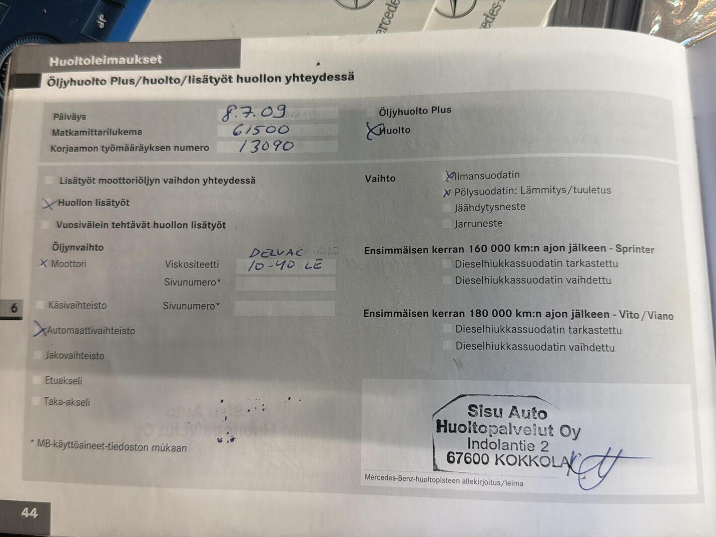 MERCEDES-BENZ Vito 2007