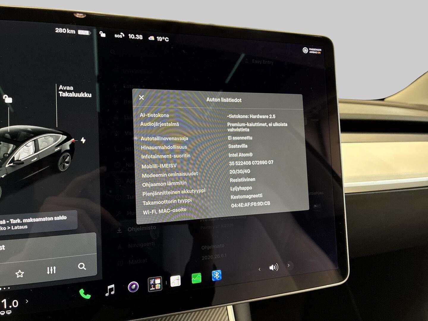 TESLA Model 3 2019