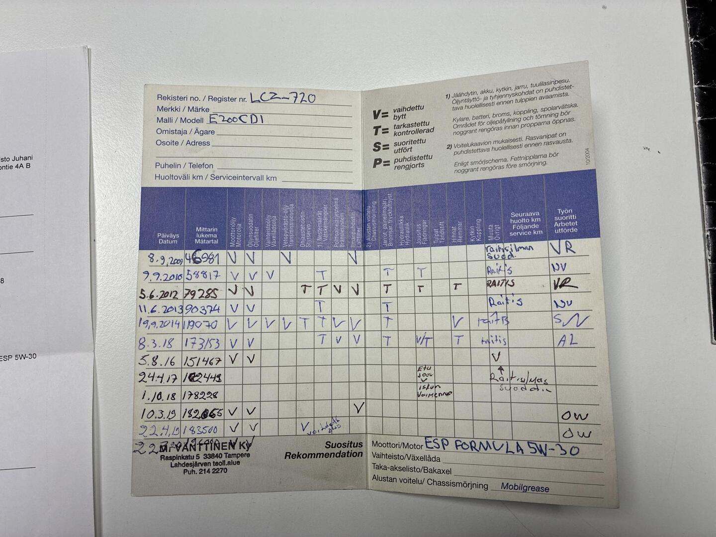 MERCEDES-BENZ E 2008