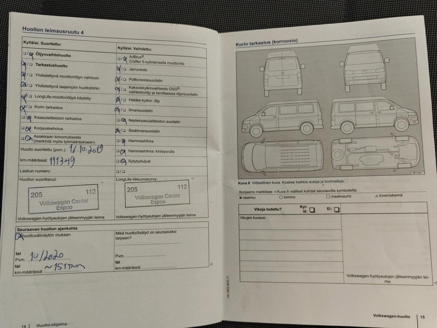 VOLKSWAGEN Transporter 2014