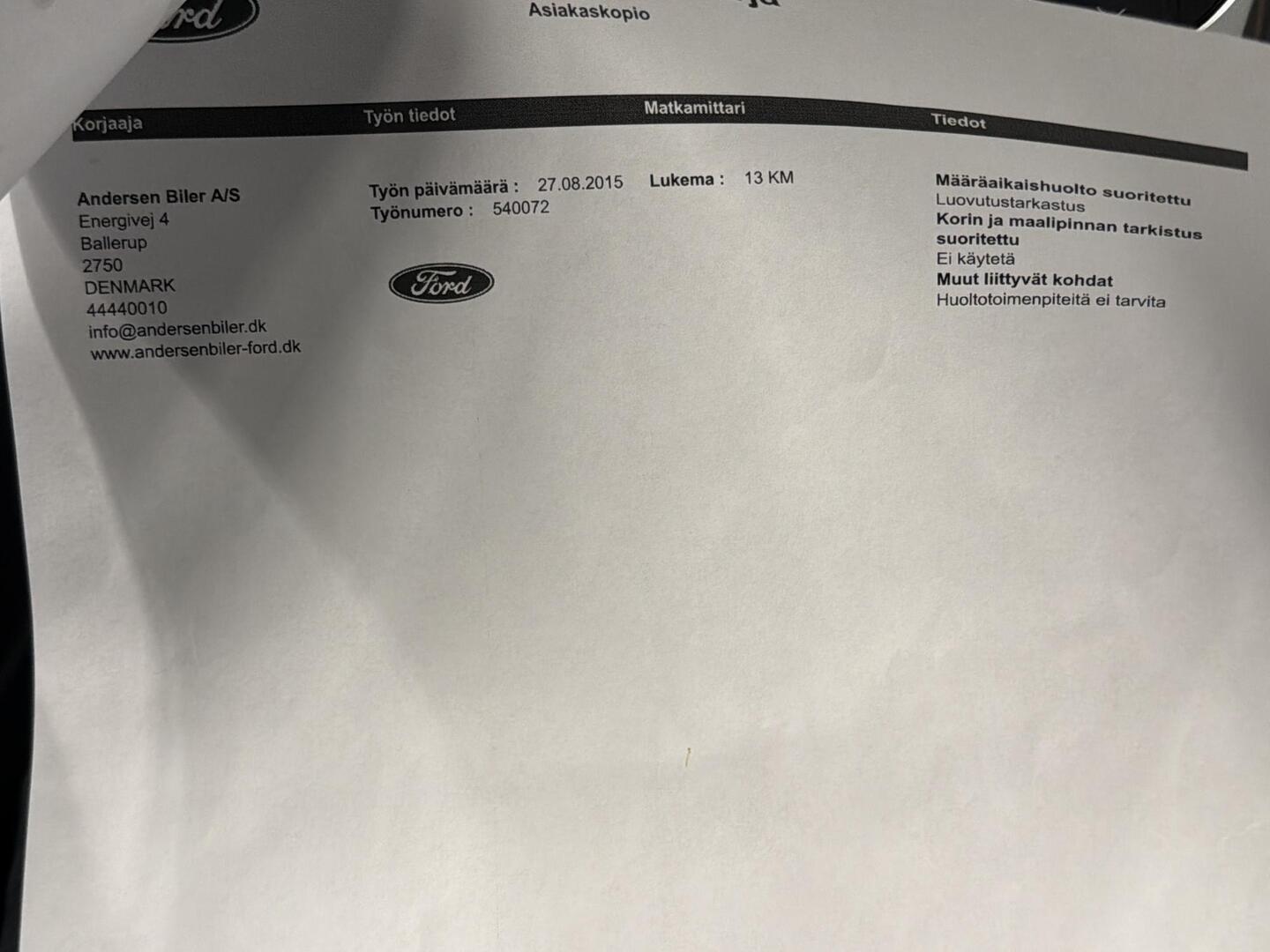 FORD Transit Connect 2015
