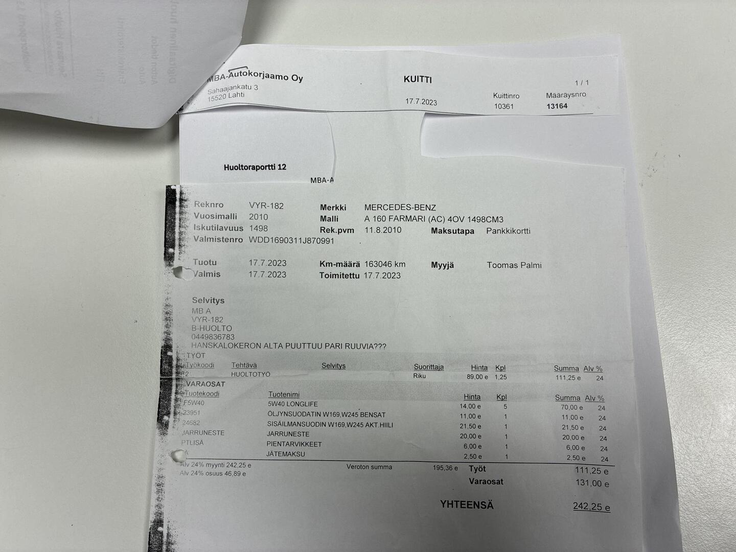 MERCEDES-BENZ A 2010