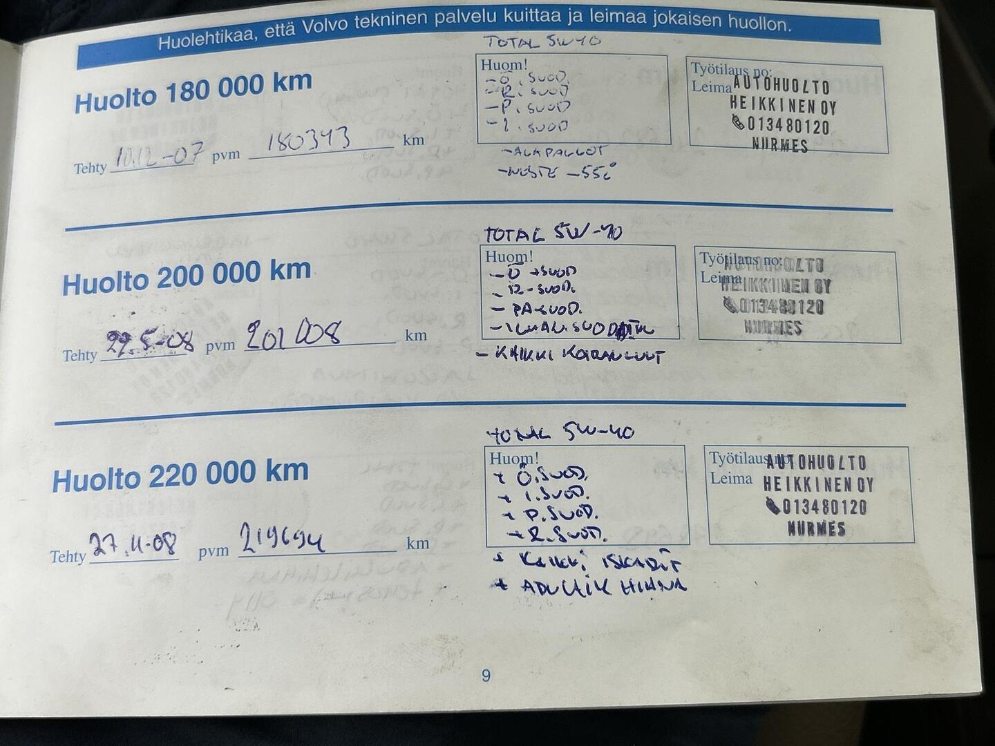 VOLVO V70 2003