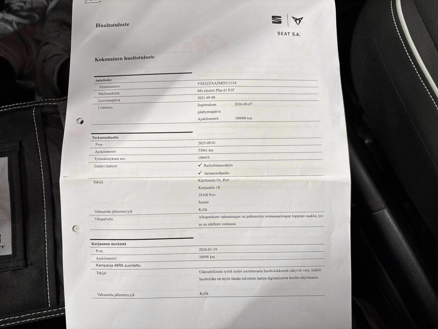 SEAT Mii electric 2021