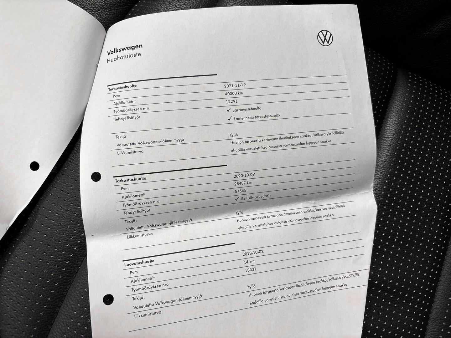 VOLKSWAGEN Golf 2018