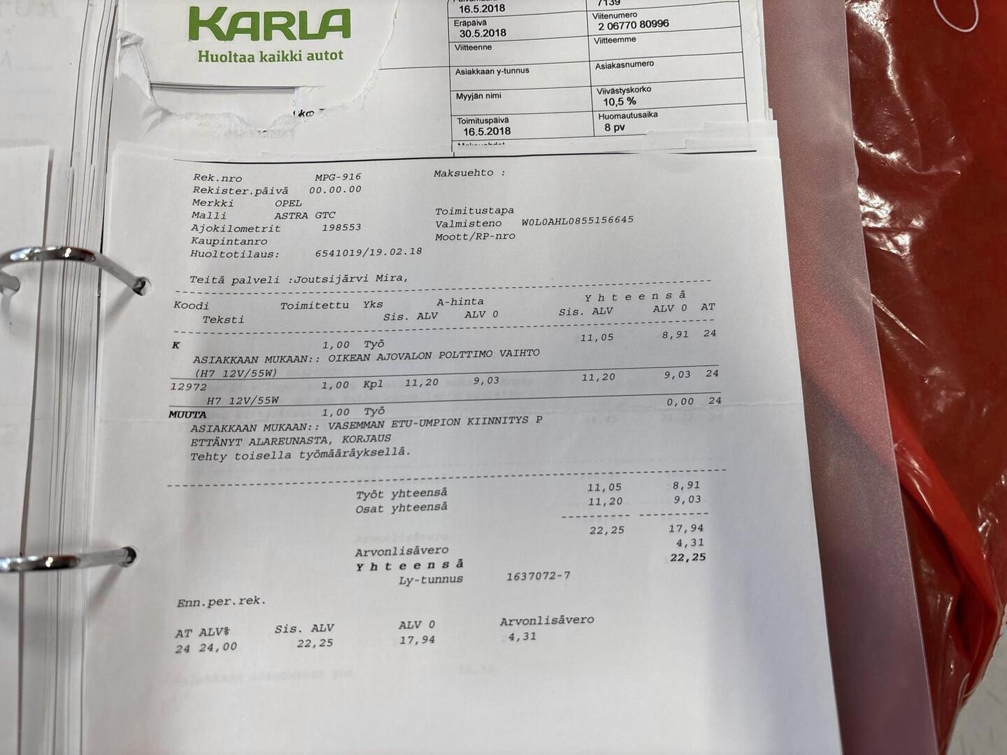 OPEL Astra 2005