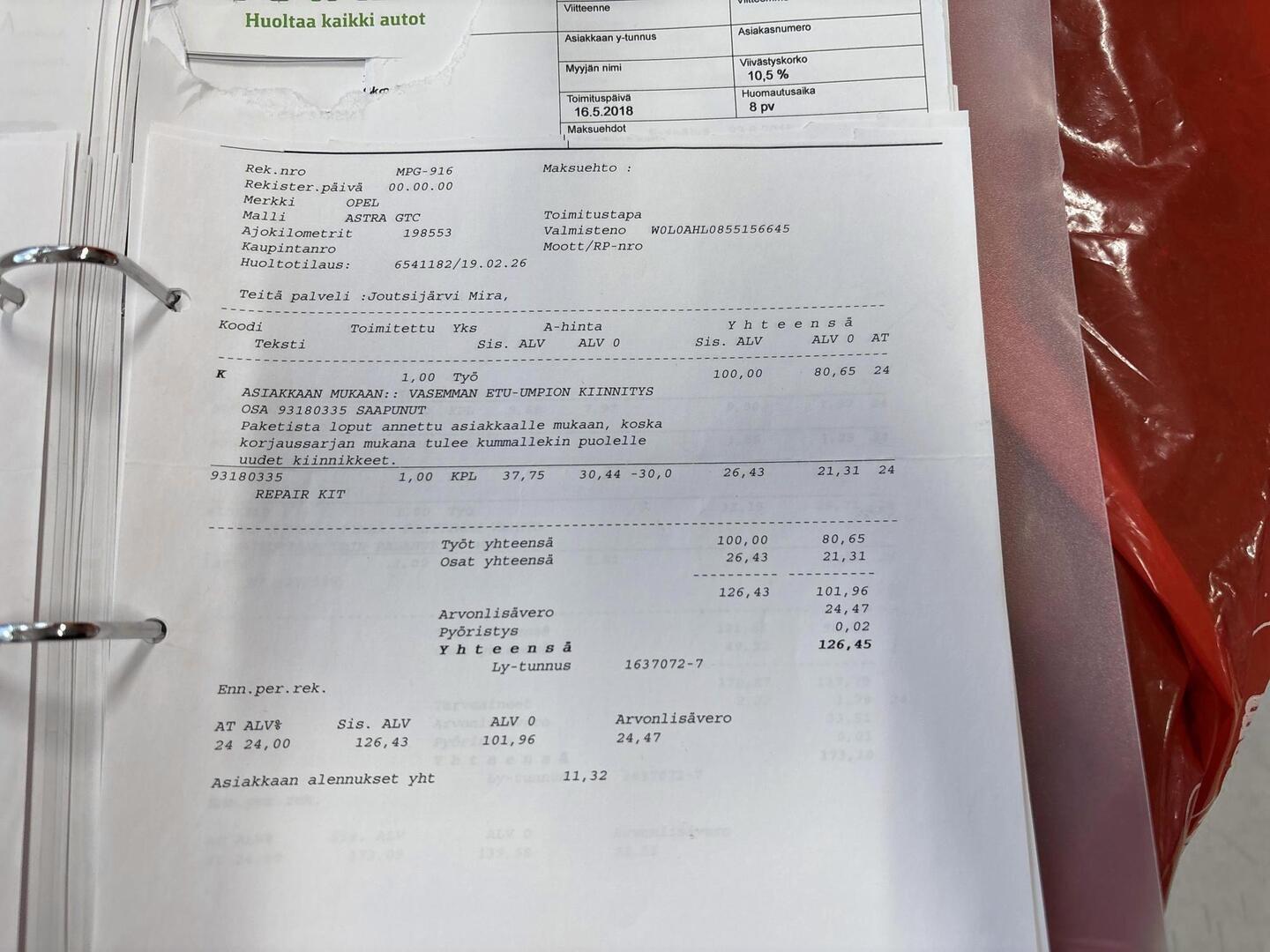 OPEL Astra 2005