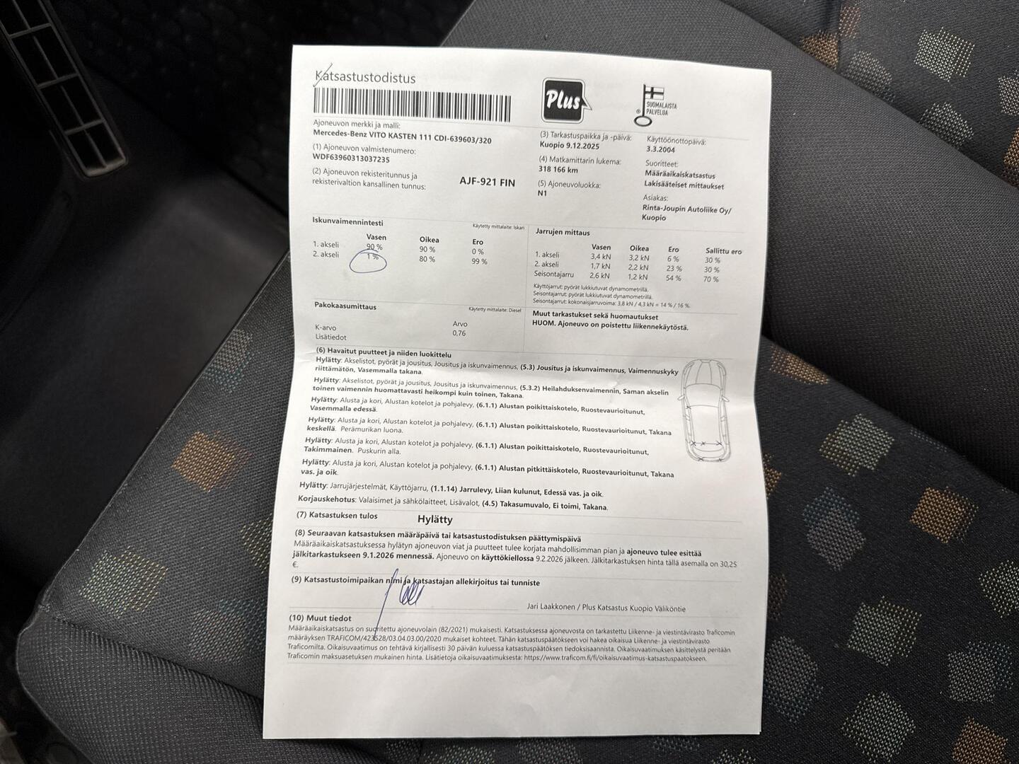 MERCEDES-BENZ Vito 2004