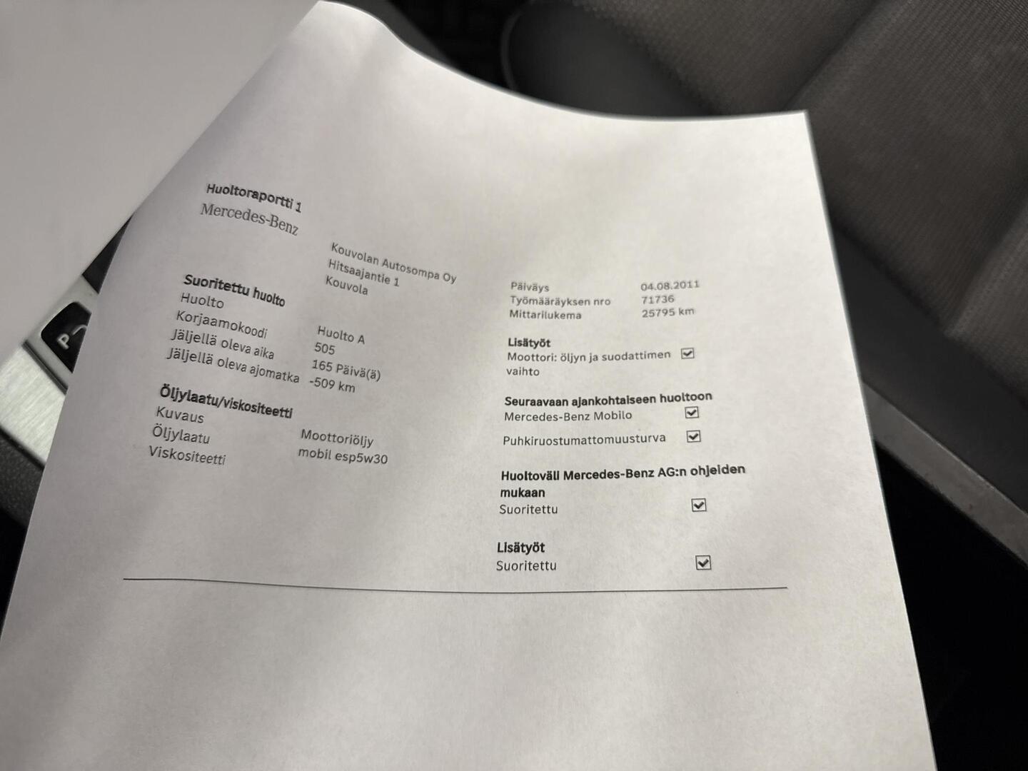 MERCEDES-BENZ C 2011