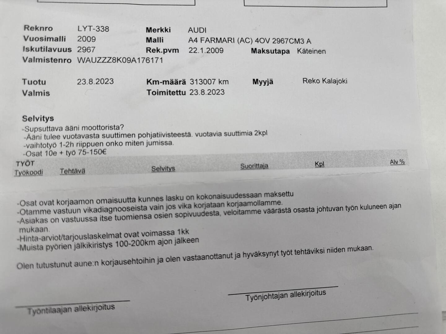 AUDI A4 2009