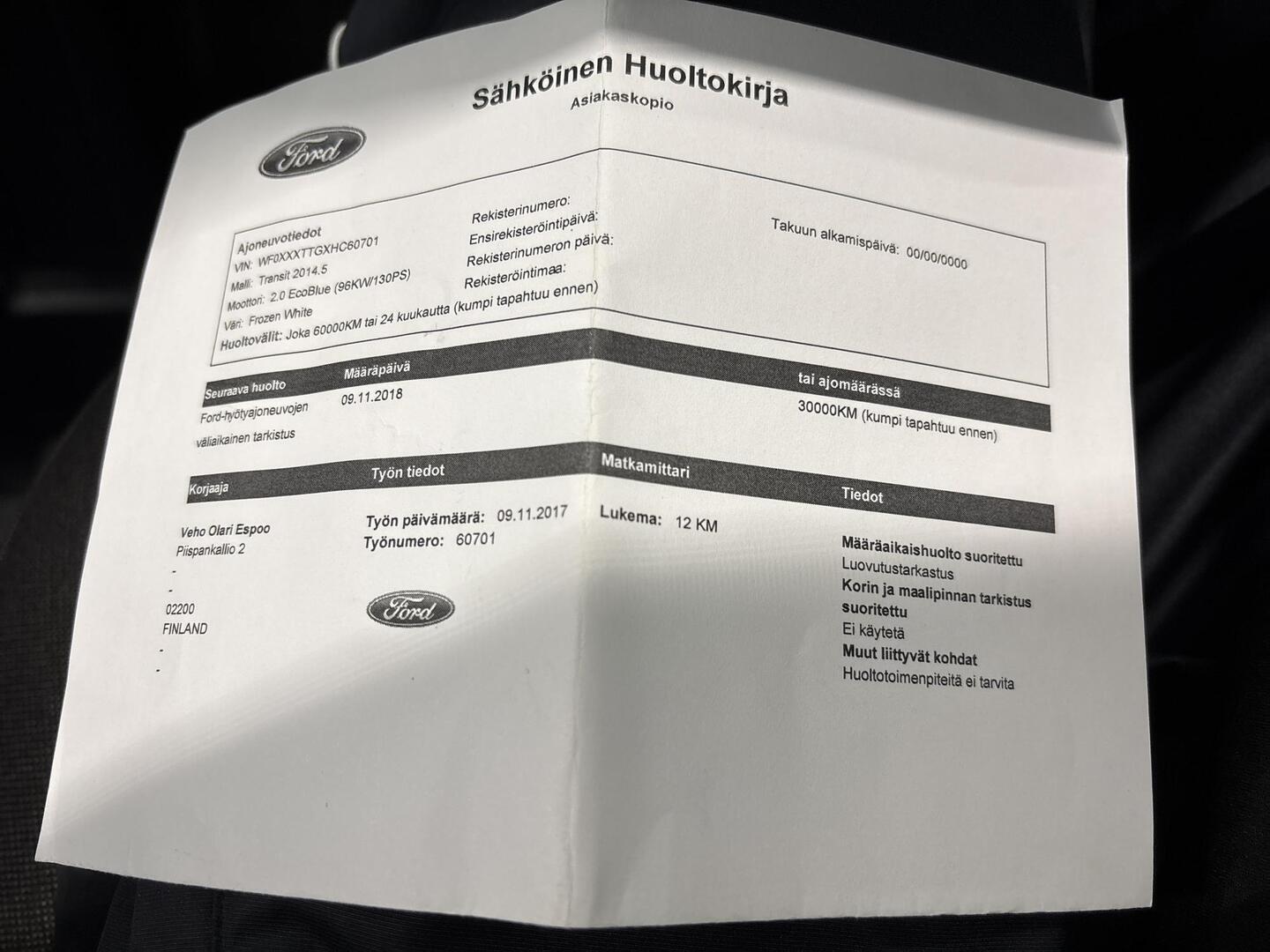 FORD Transit 2017