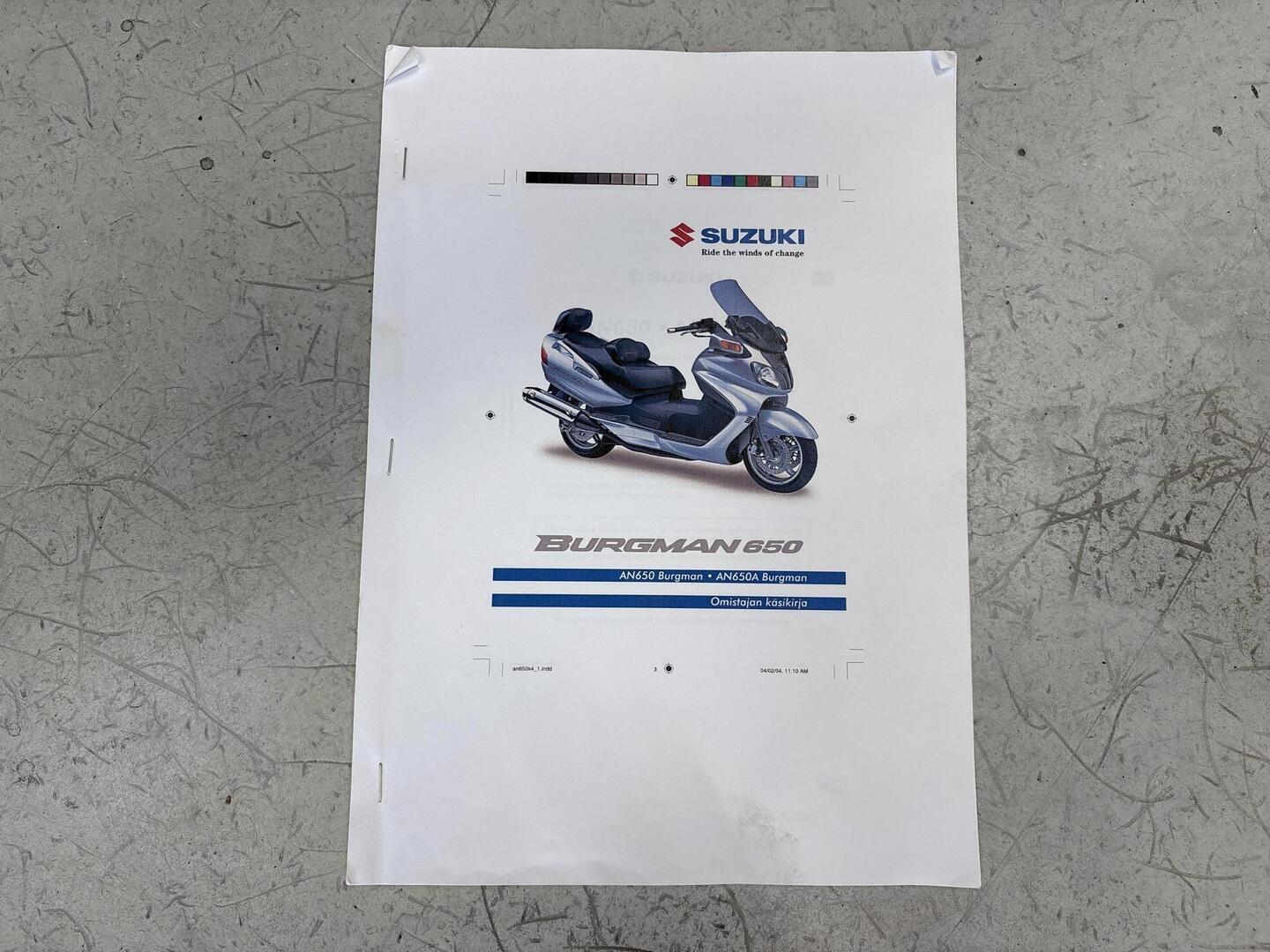 SUZUKI AN 2004