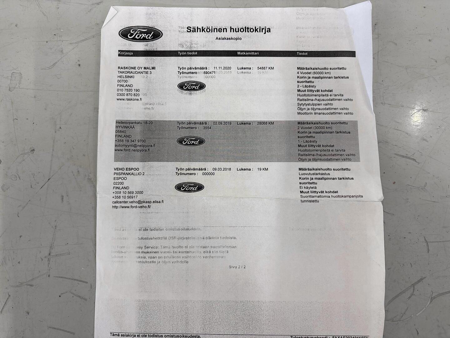 FORD Fiesta 2018