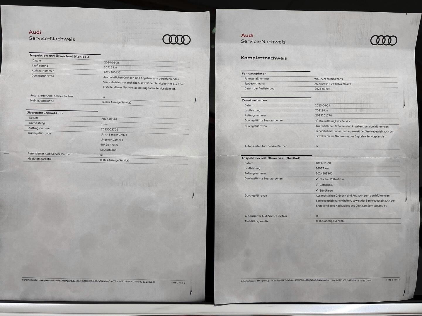 AUDI A6 2023