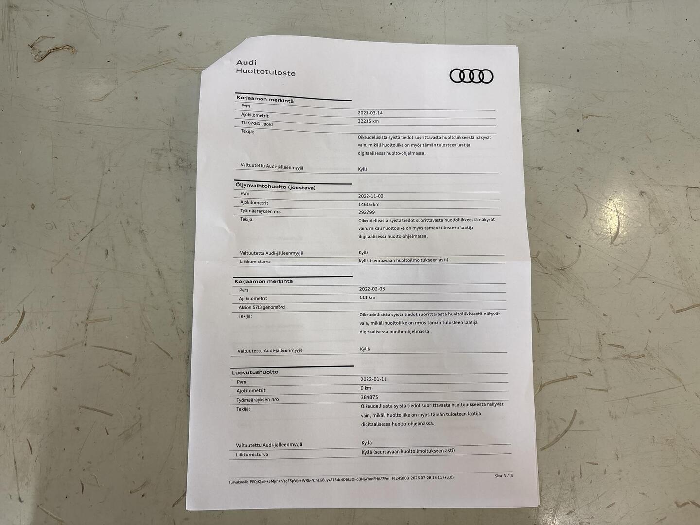 AUDI A6 2022