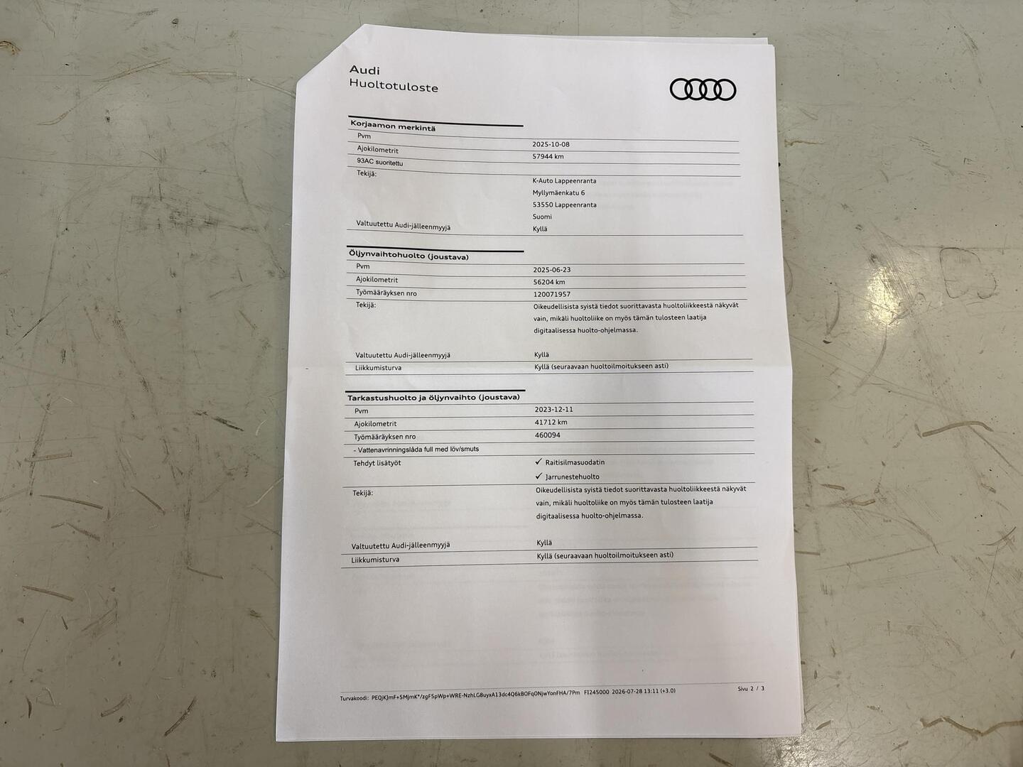 AUDI A6 2022