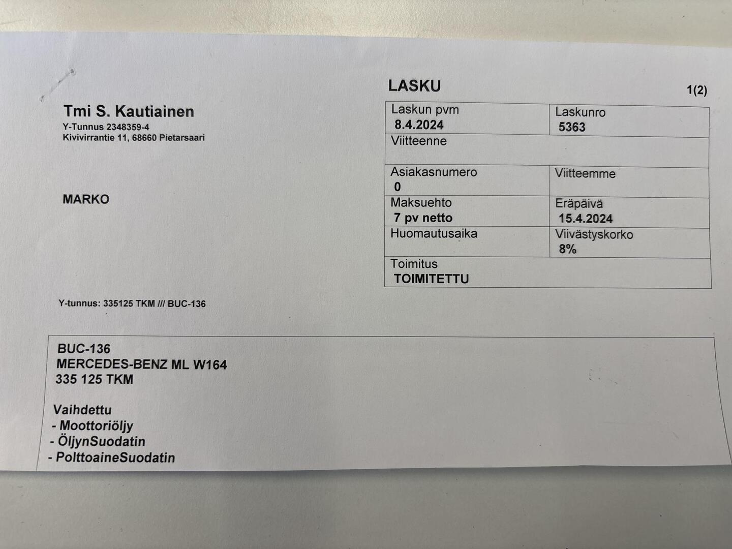 MERCEDES-BENZ ML 2010