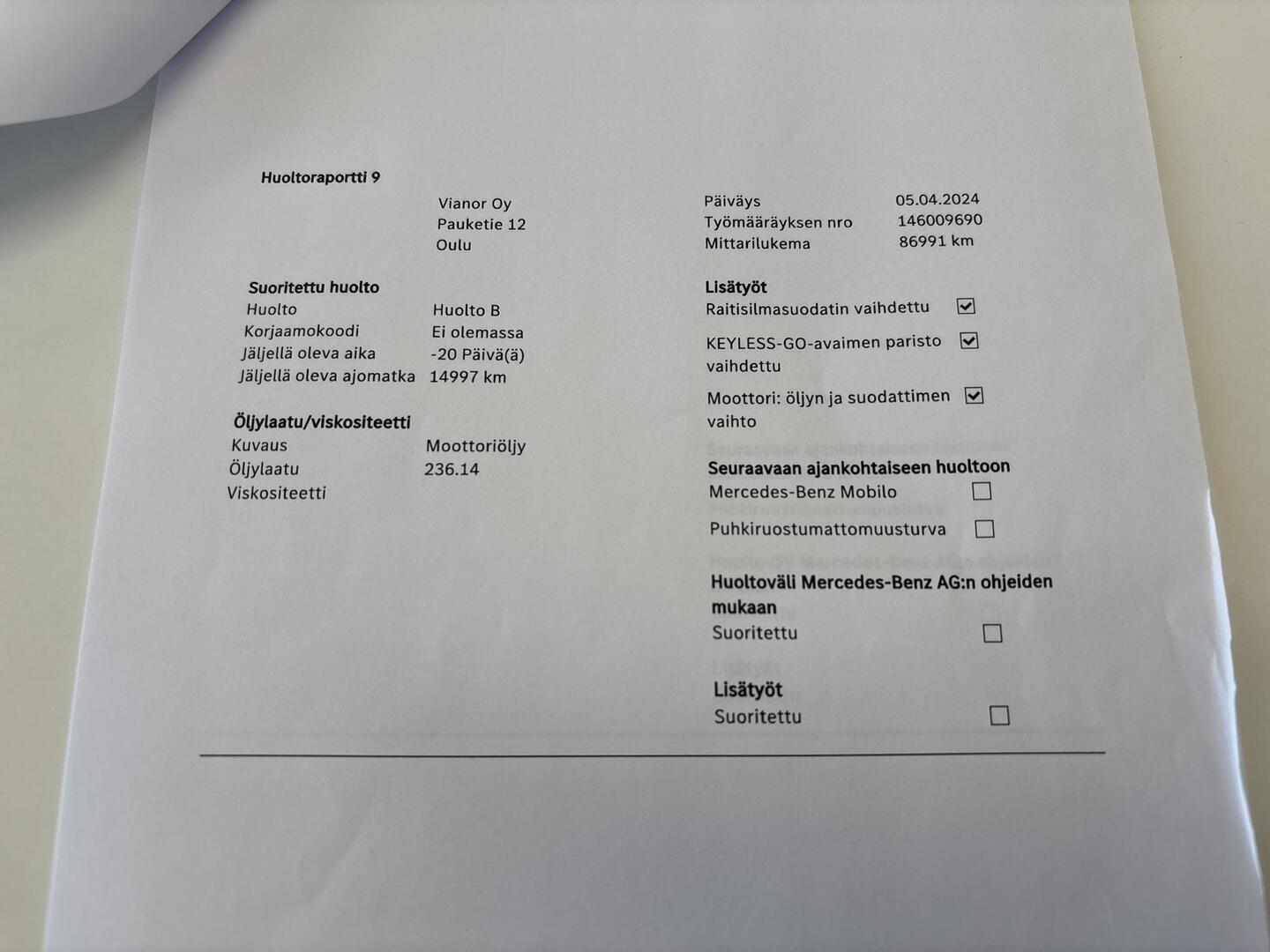 MERCEDES-BENZ A 2014