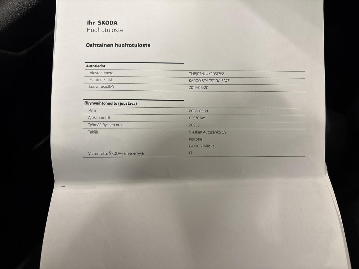 SKODA Karoq 2019