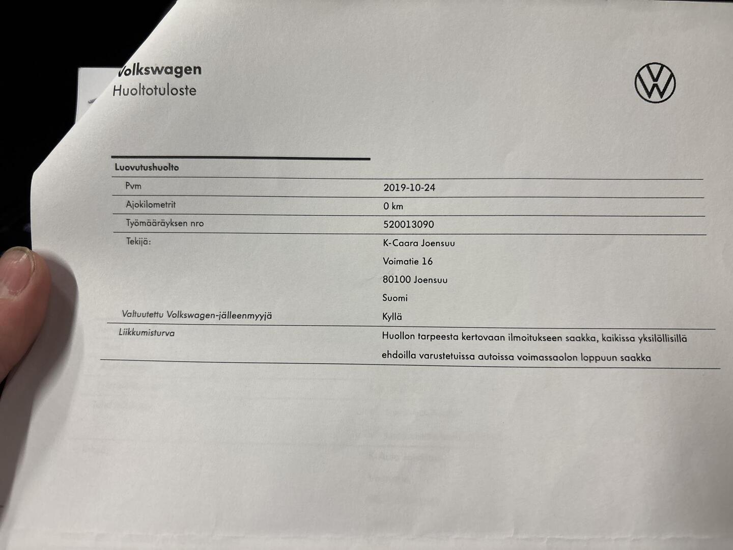 VOLKSWAGEN Golf 2019