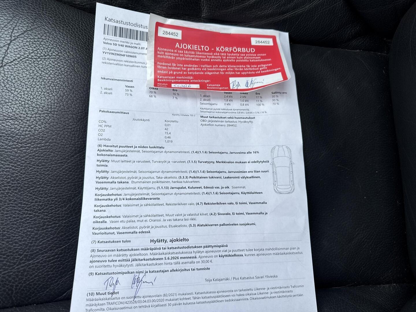 VOLVO V40 2004