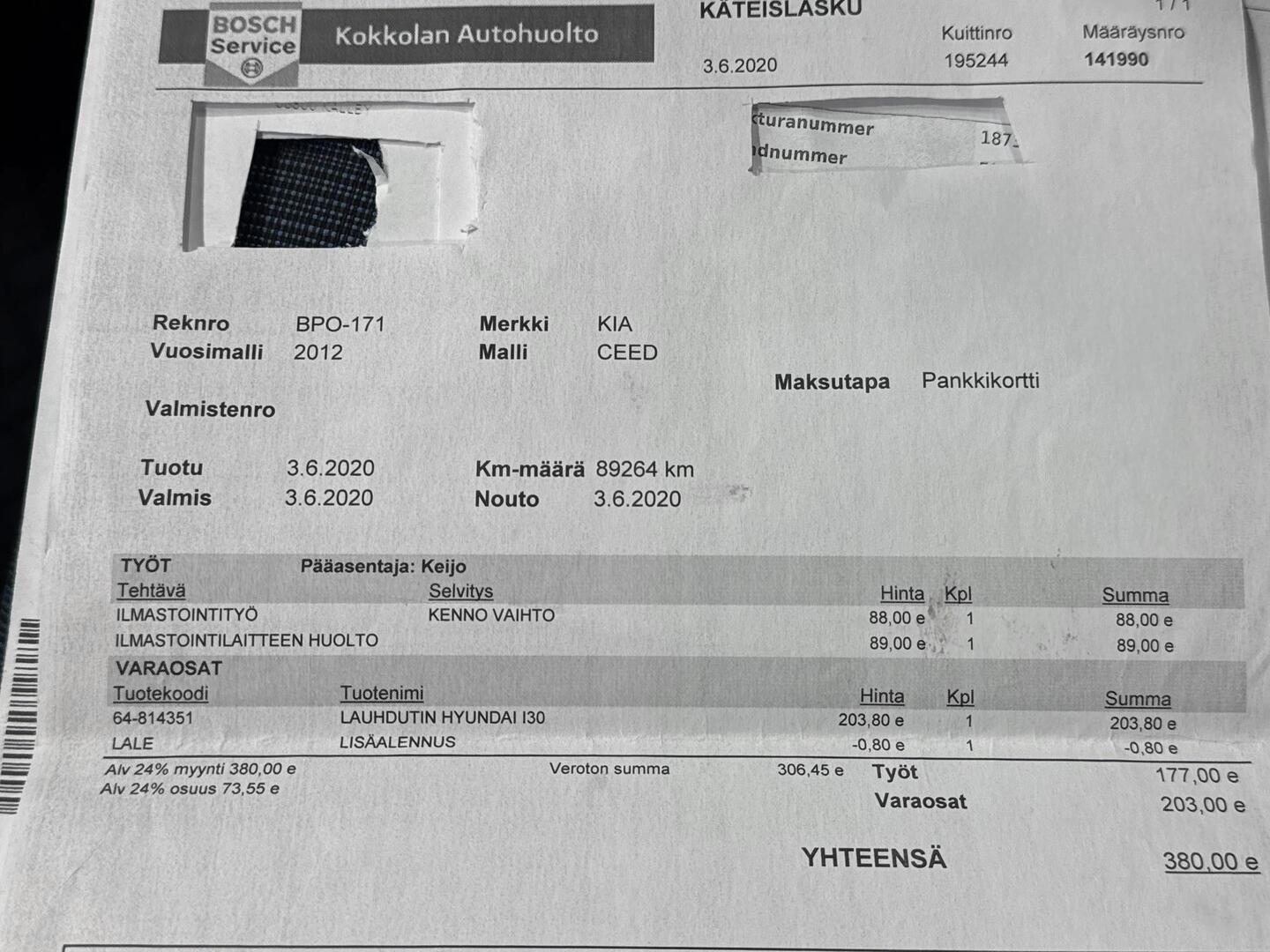 KIA CEED 2012