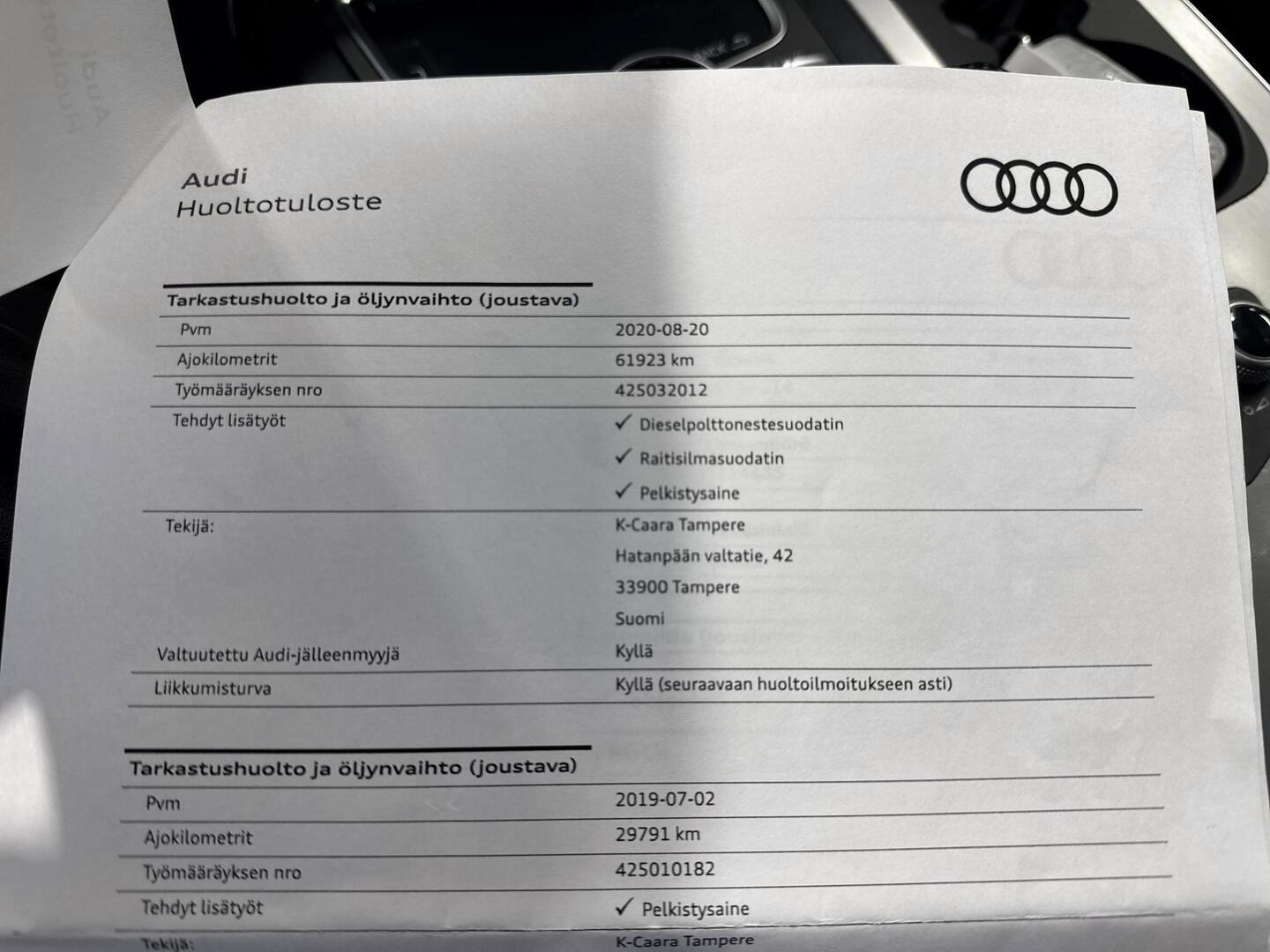 AUDI Q7 2018