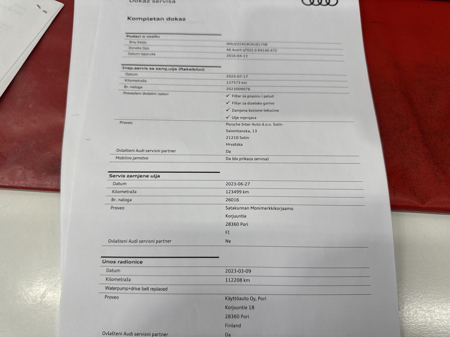 AUDI A6 2016