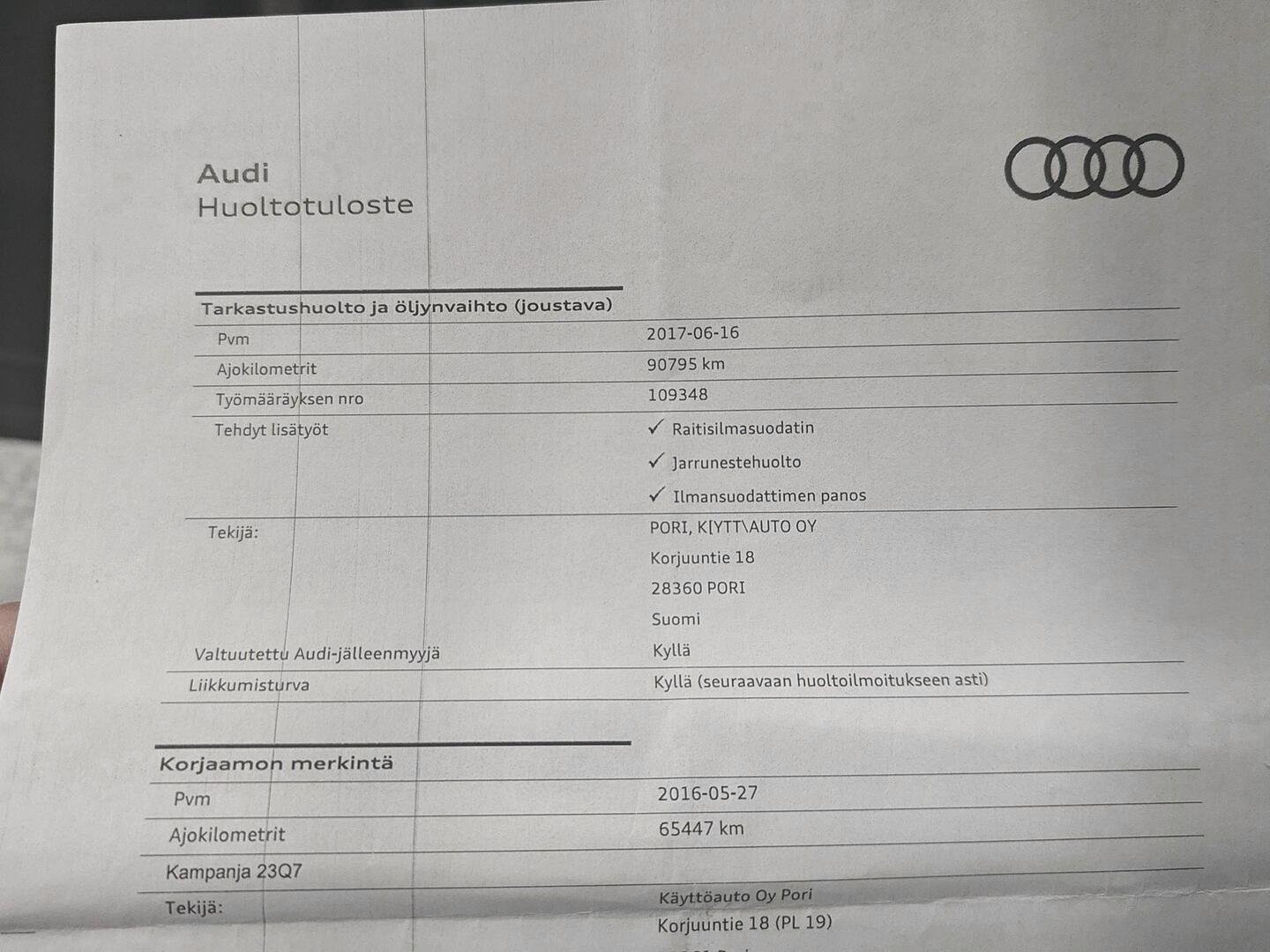 AUDI A4 2013