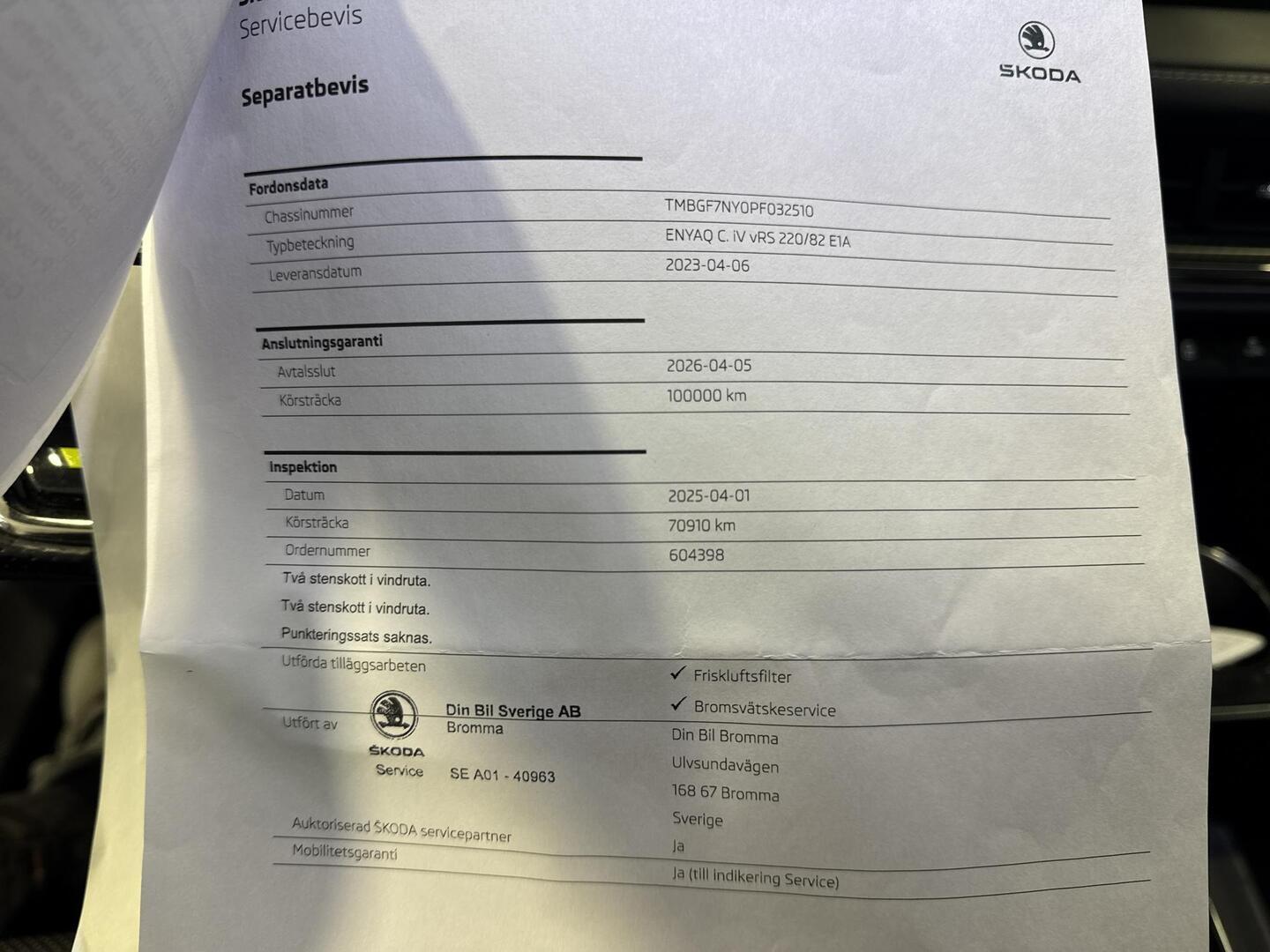 SKODA Enyaq 2023
