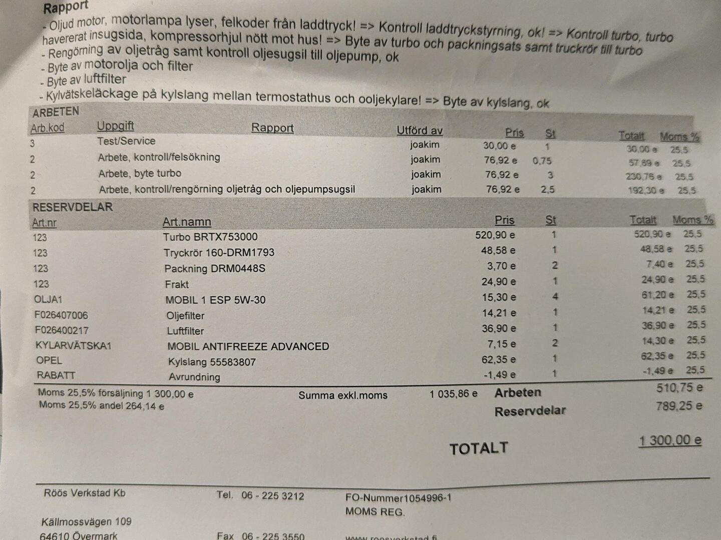 OPEL Zafira Tourer 2013