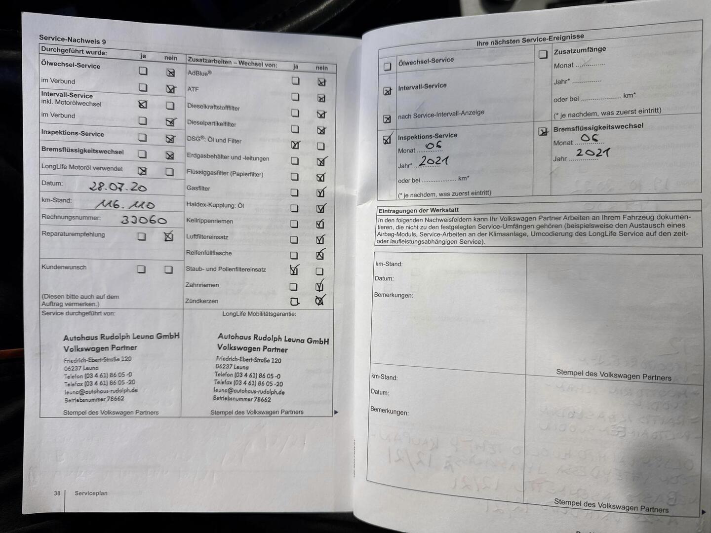 VOLKSWAGEN Passat 2012