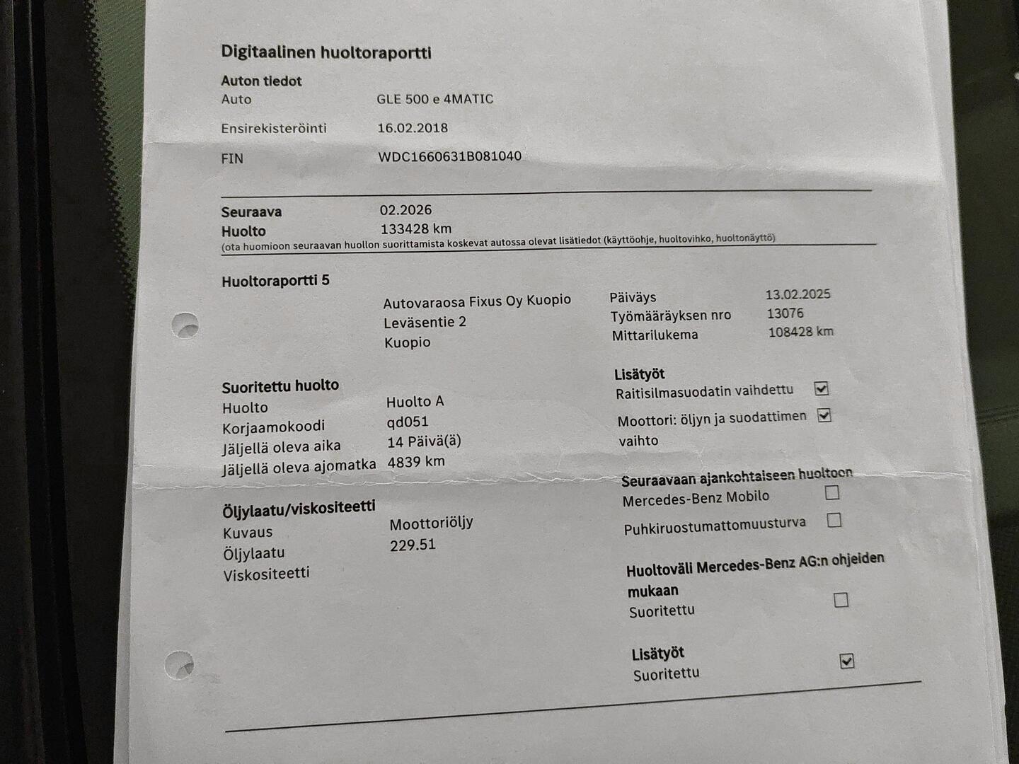 MERCEDES-BENZ GLE 2018