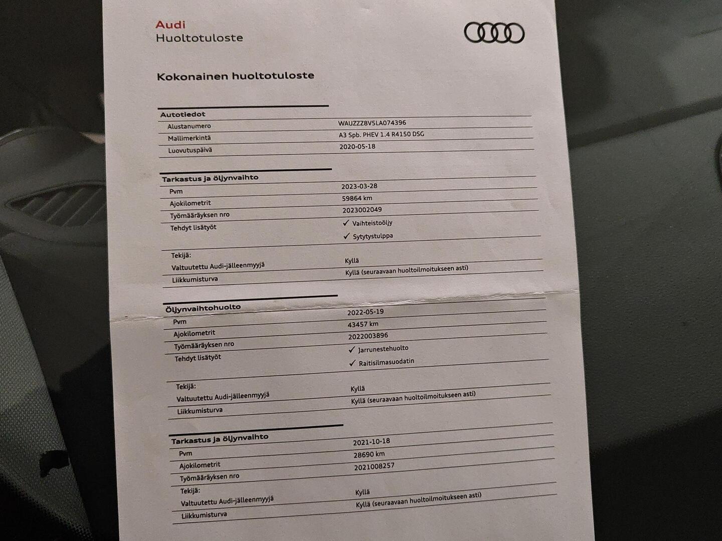 AUDI A3 2020
