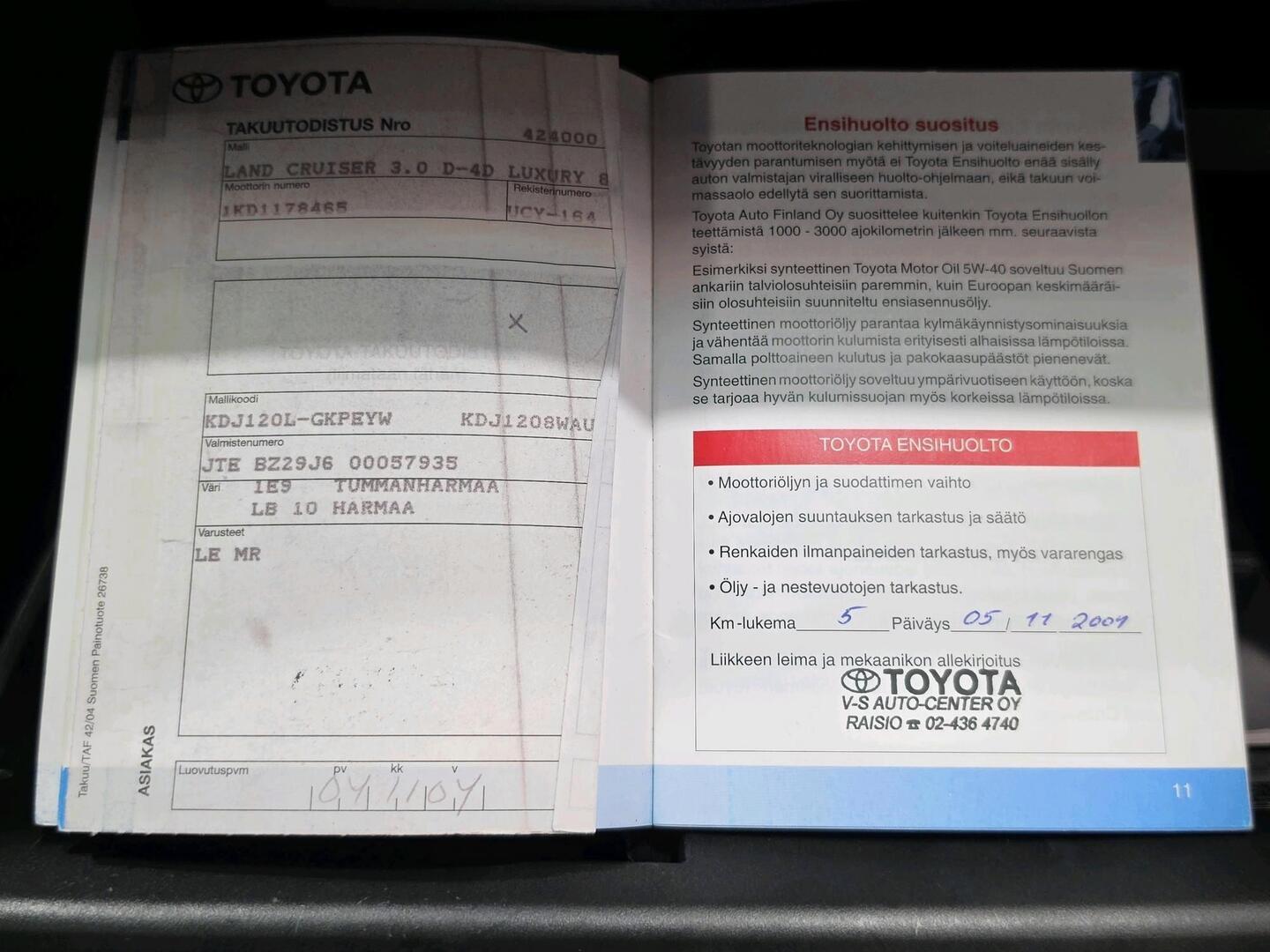 TOYOTA Land Cruiser 2004