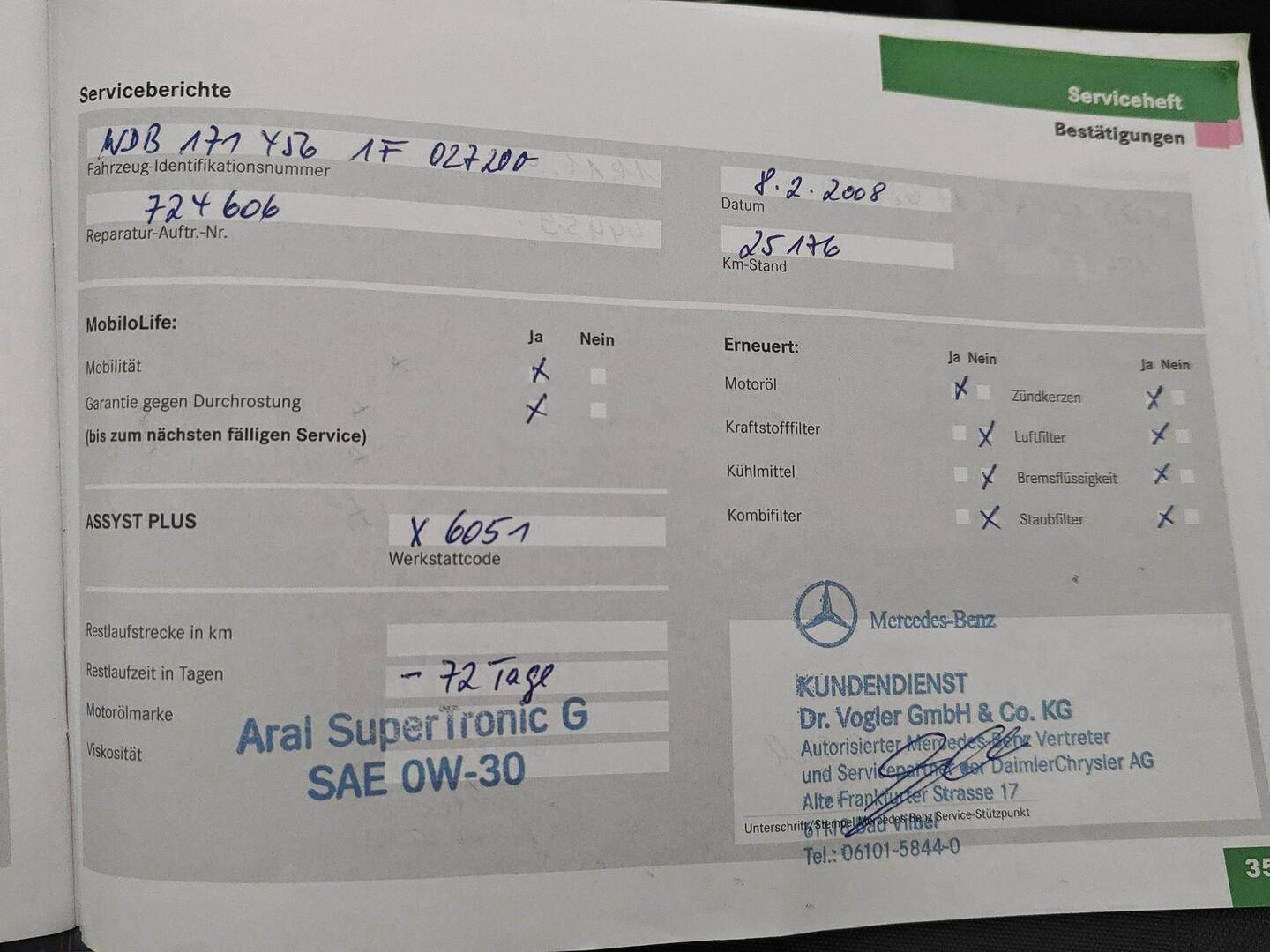 MERCEDES-BENZ SLK 2004