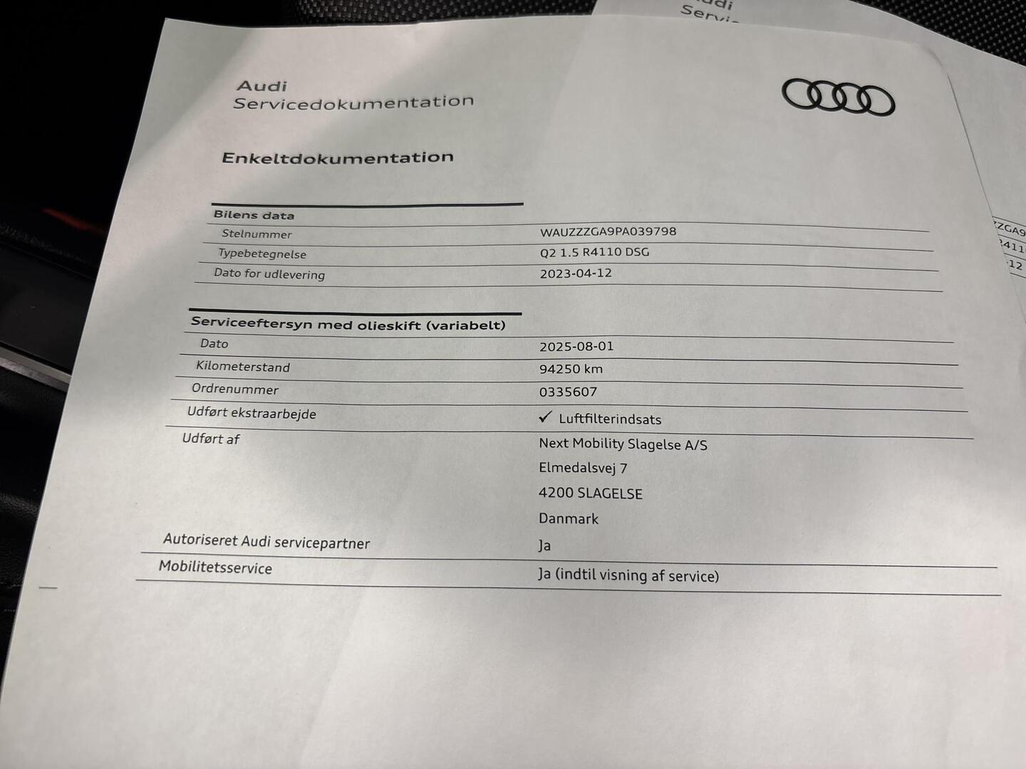 AUDI Q2 2023