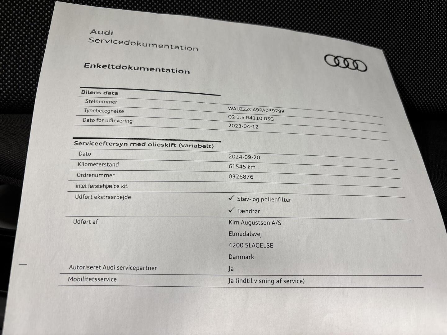 AUDI Q2 2023