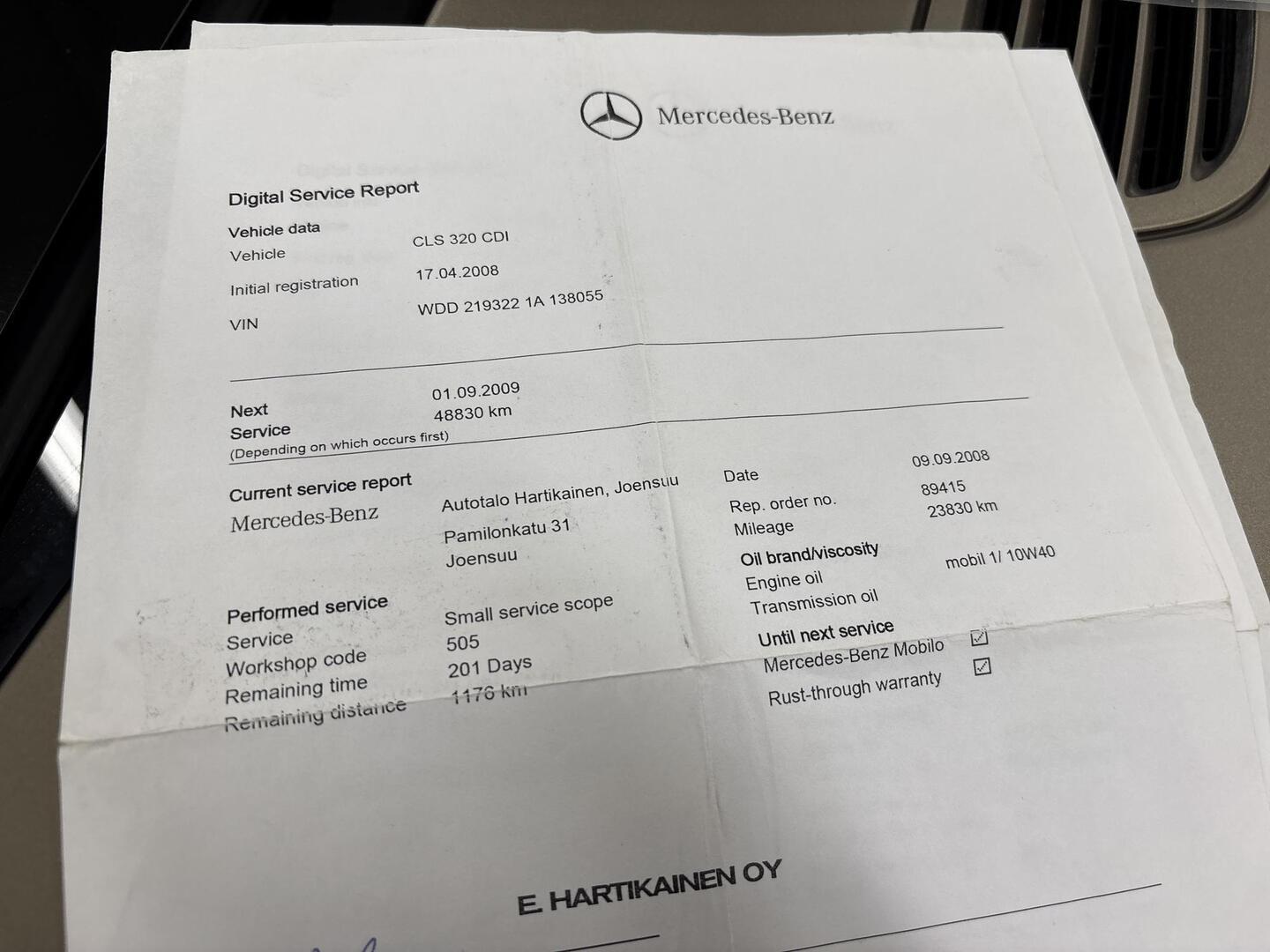 MERCEDES-BENZ CLS 2008