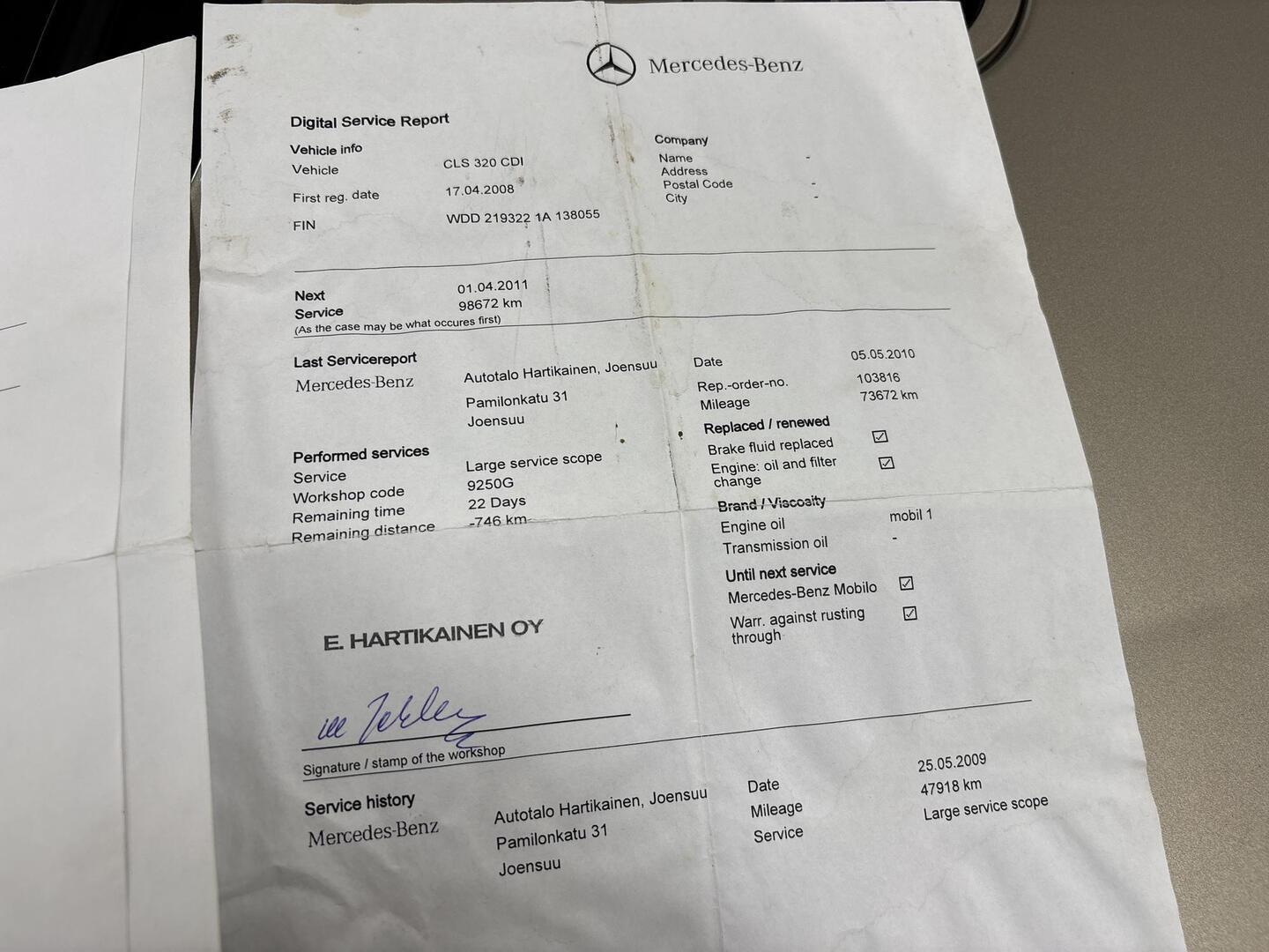 MERCEDES-BENZ CLS 2008