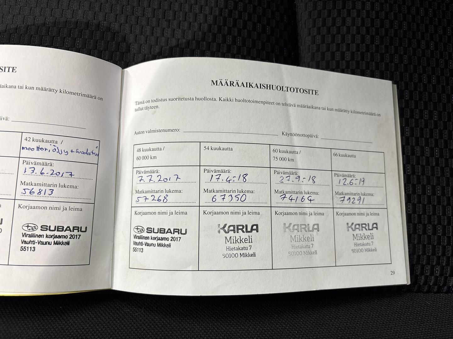 SUBARU Forester 2013