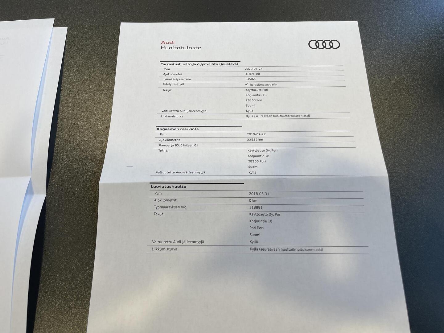 AUDI A7 2018