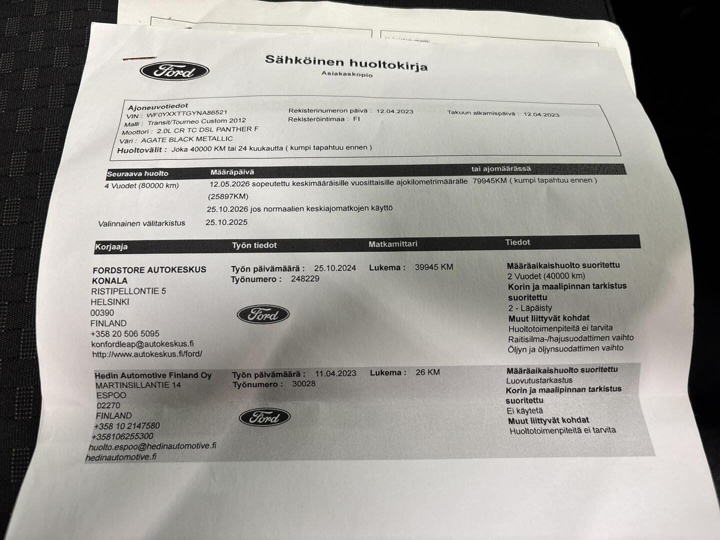 FORD Transit Custom 2023