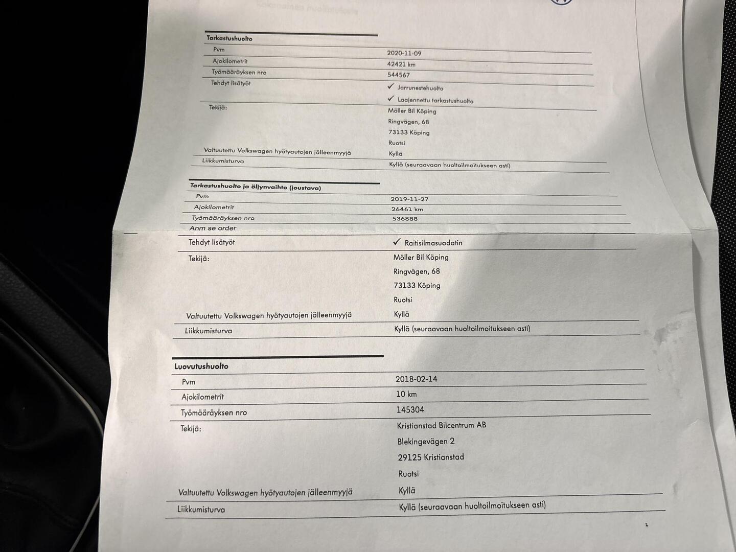 VOLKSWAGEN Caddy 2018